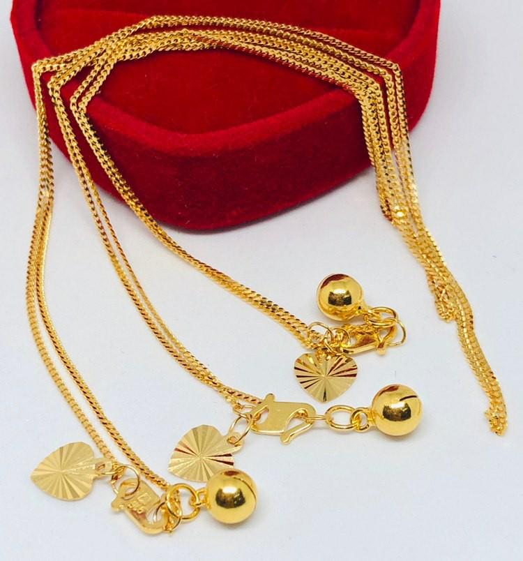 Gelang Kaki Emas 916 Original Women S Fashion Jewellery On Carousell