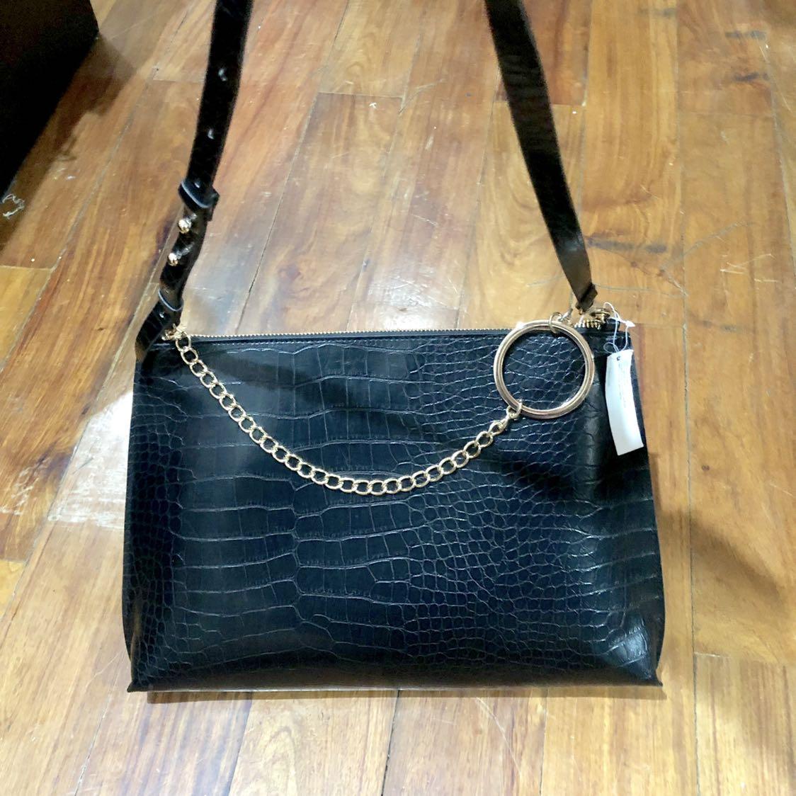 h&m croc bag
