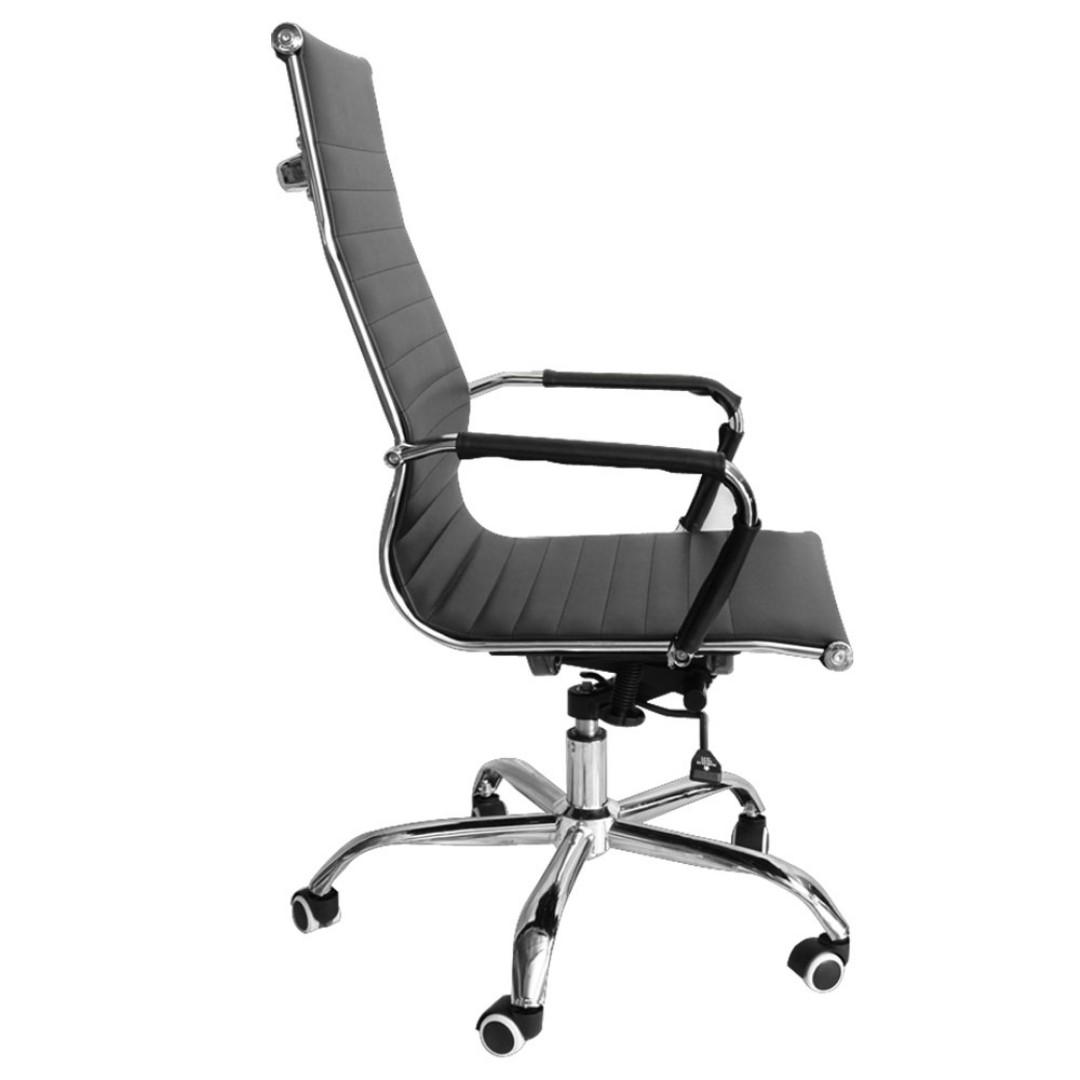 Ergodynamic EHCP6 High Back Office Chair, Faux Leather in seat & back