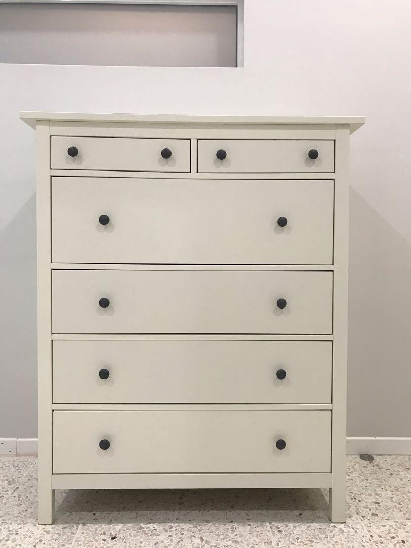 Ikea Hemnes Chest Of Drawers Home Furniture Furniture On Carousell