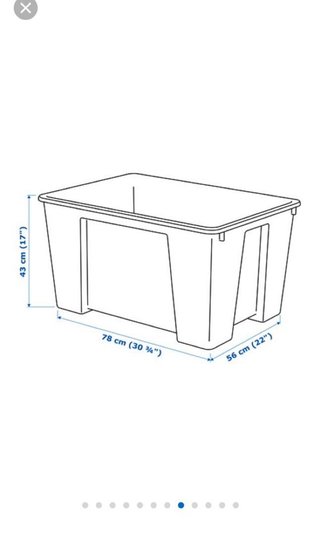 IKEA large Storage Box, Furniture & Home Living, Furniture, Shelves