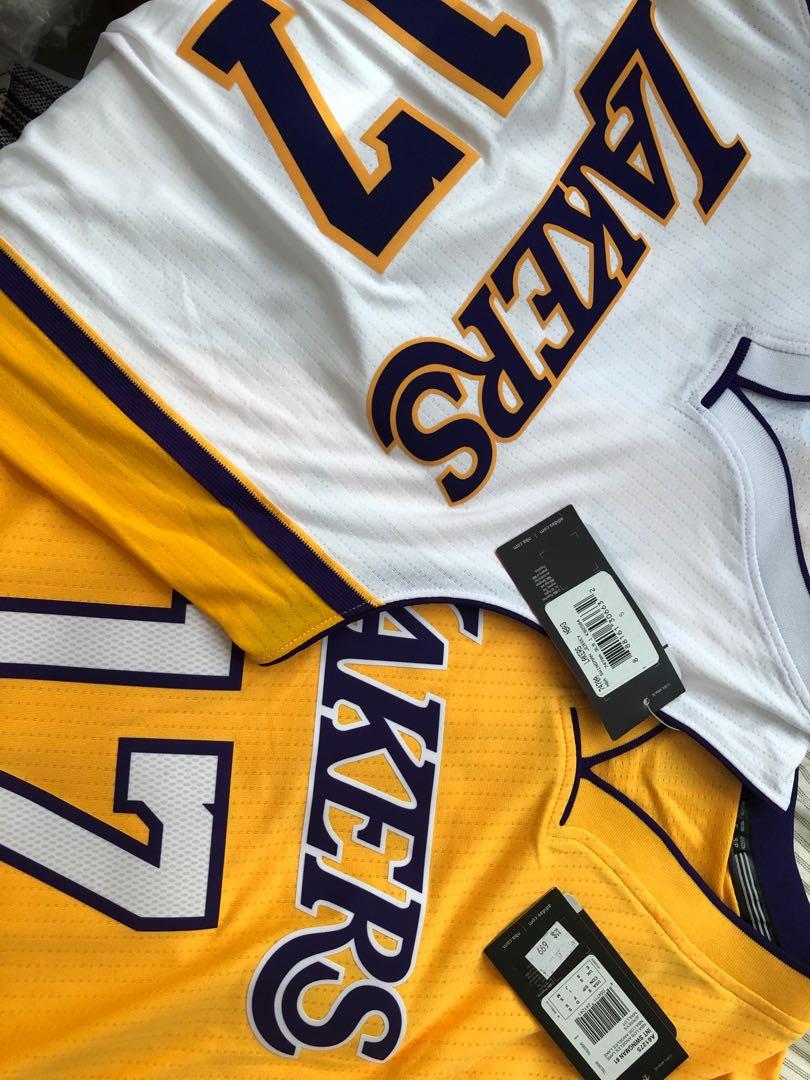 lin lakers jersey