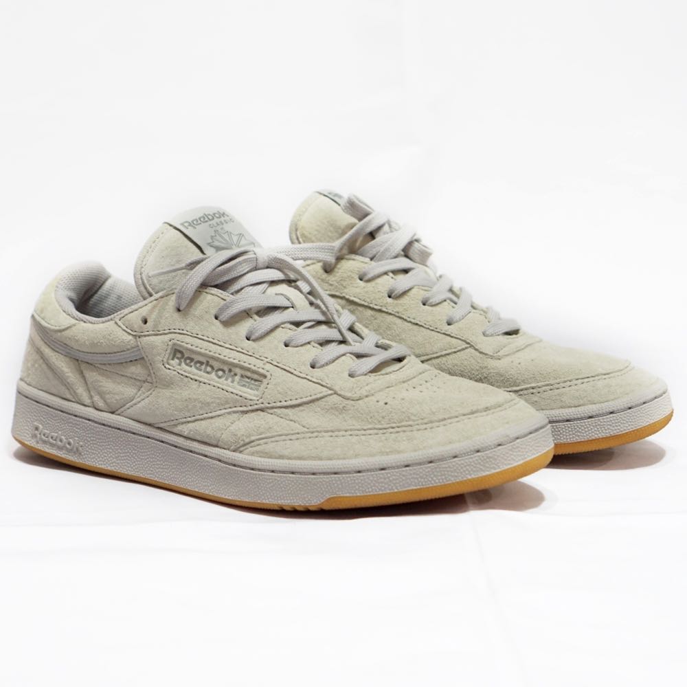 Jual Reebok Classic Full Suede Fesyen Pria Sepatu Sneakers di