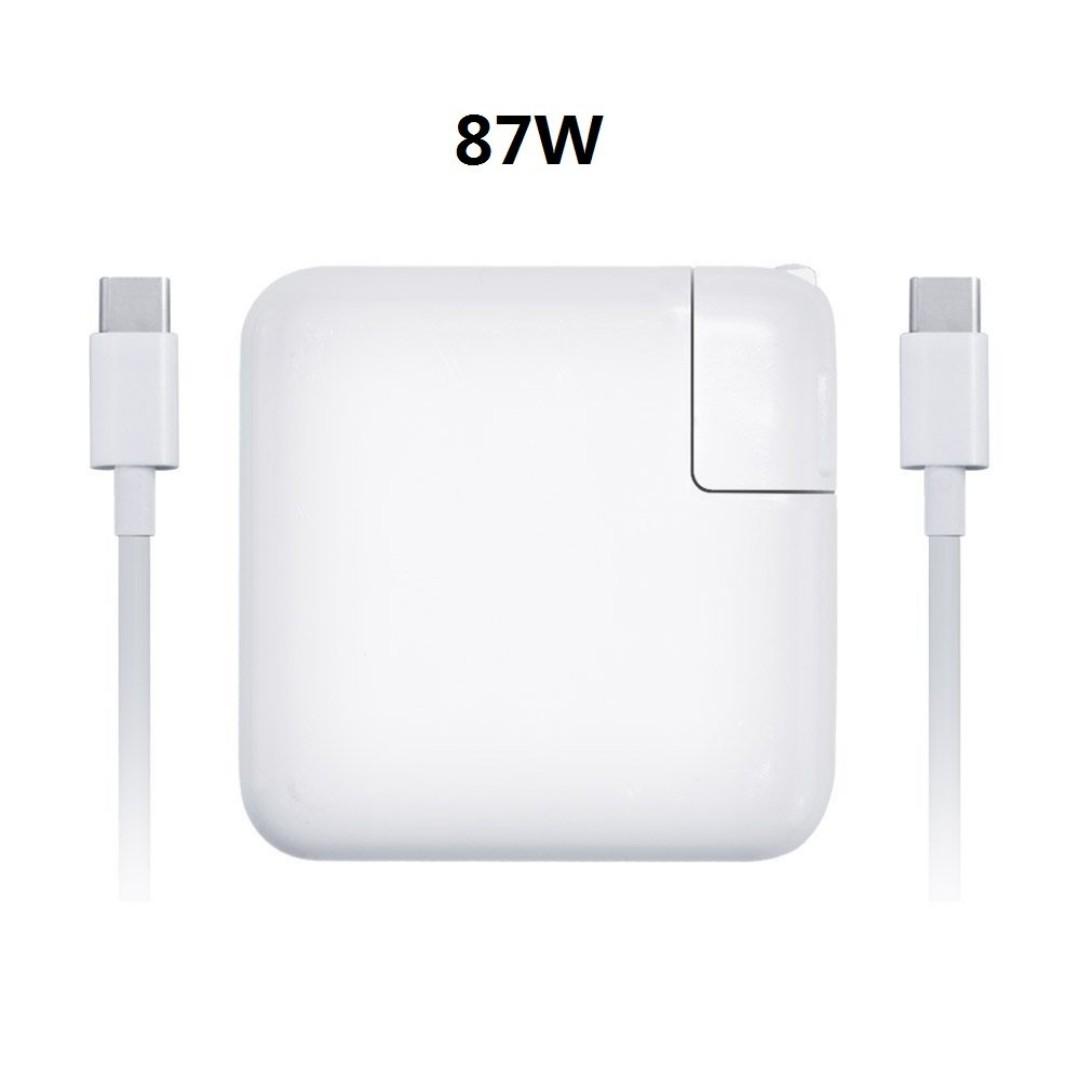 K977 87w Type C A1719 Replacement Charger Compatible For Apple Macbook Pro 15 A1707 Macbook Pro 13 A1706 A1708 Type C Usb C Power Adapter Charger With Usb C To Usb C Cable Electronics Computer Parts Accessories
