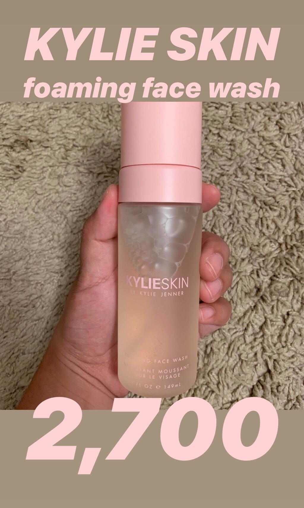 kylie foaming cleanser