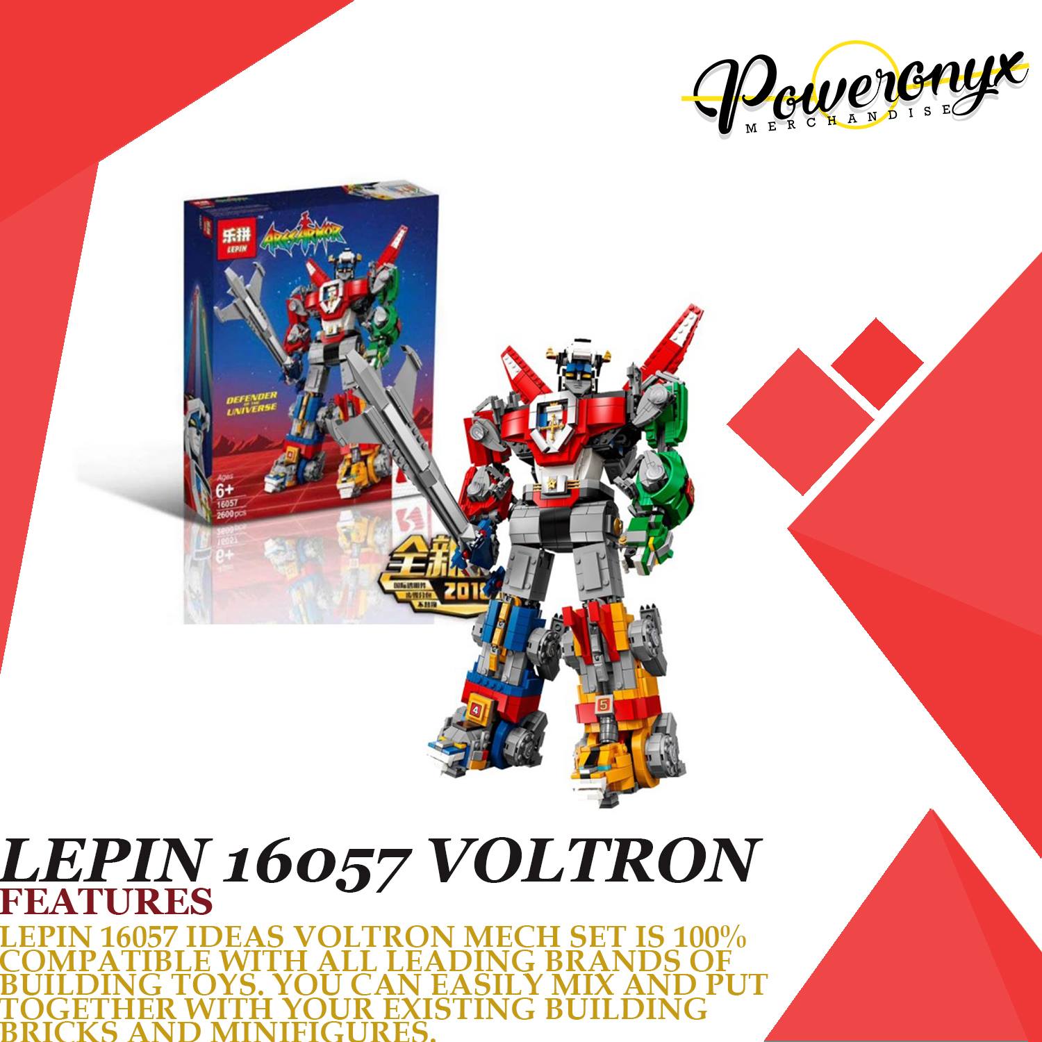 Lepin 16057 Voltron Toys Hobbies Toys Toys Games on Carousell