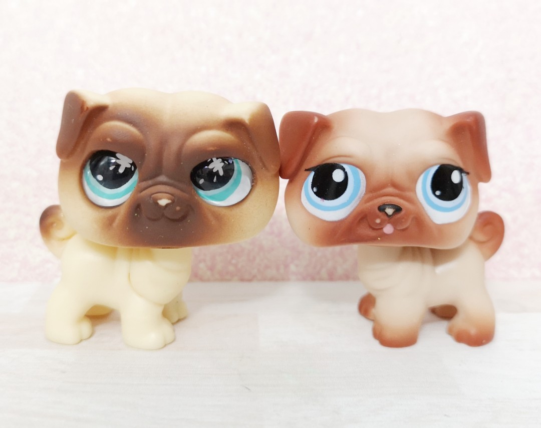 Littlest pet hotsell shop pug