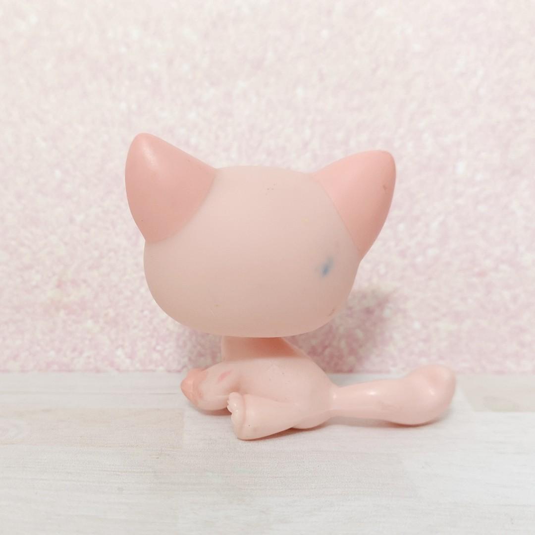 Lps pink shorthair cat on sale