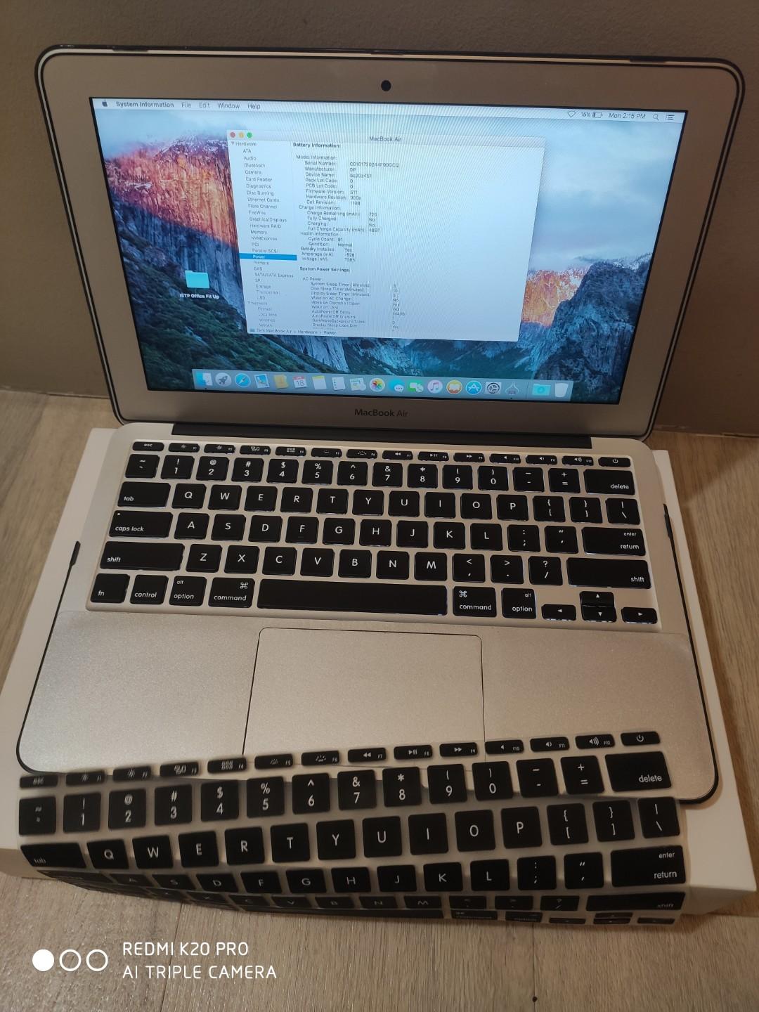 Macbook Air 11 Inch Early 15 Electronics Computers Laptops On Carousell Macbook Air 11 Inch Early 15 Electronics Computers Laptops On Carousell