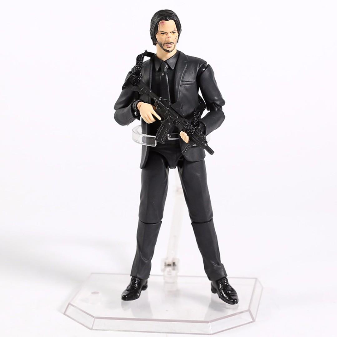 Mafex Keanu Reeves John Wick Figure Gun Toy, Hobbies & Toys, Toys ...