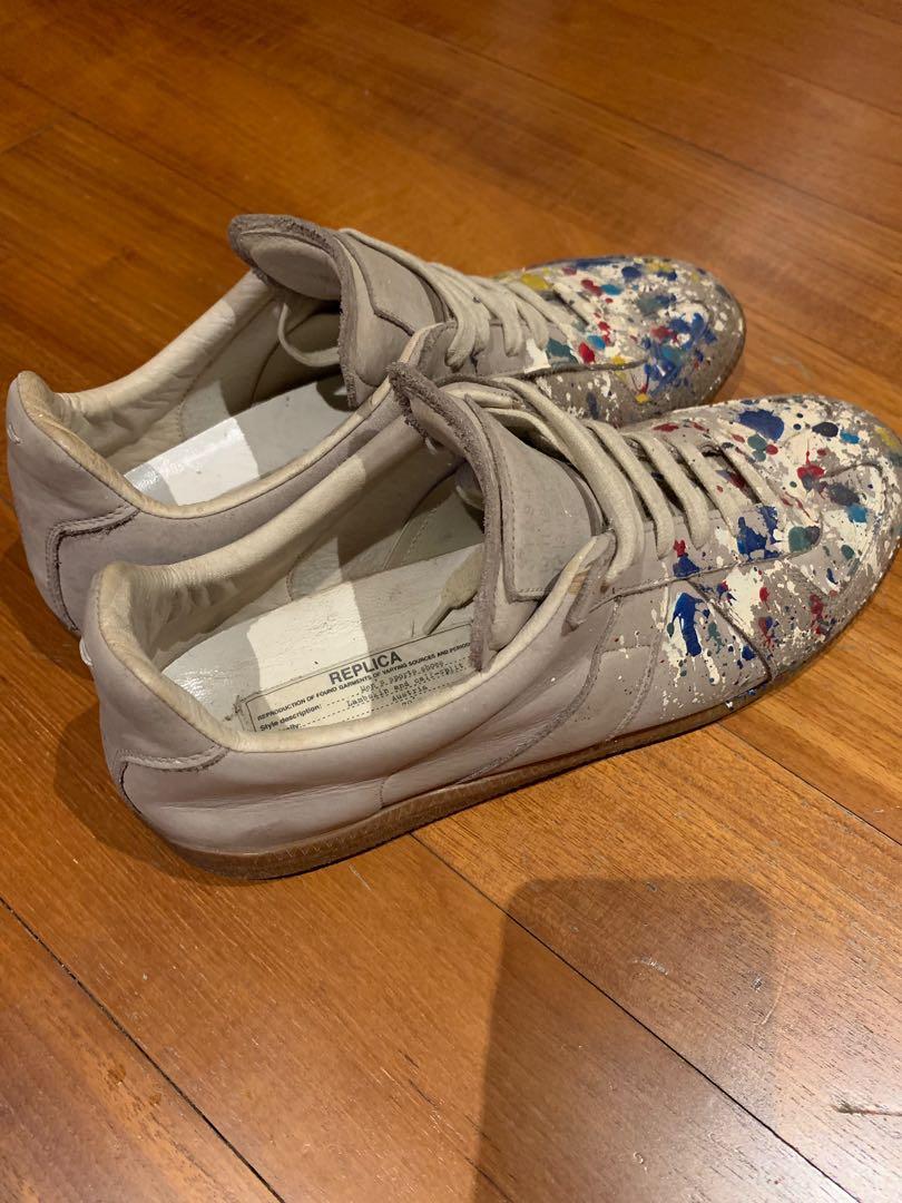 Margiela replica splatter store