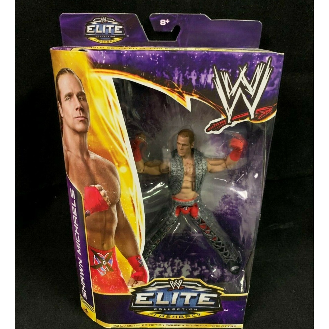 wwe elite shawn michaels