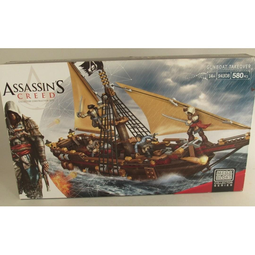 Mega bloks assassin's 2025 creed gunboat takeover