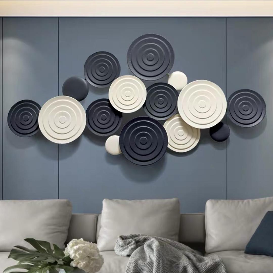 Metallic Wall Decor Frame Wall Art Mural Nautical Colors