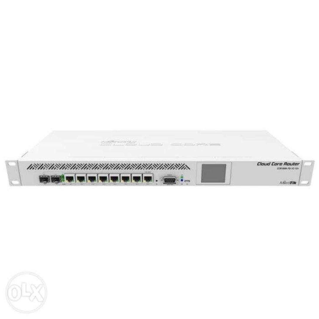 Mikrotik RouterBoard CCR1009 7G 1C 1Splus (Category: Networking) located in Quezon City. Submitted by ann_xbs (Listing ID 250710480, Image 1). Description: In Computer CCR1009-7G-1C-1S+ is a low cost industrial grade router with Tilera 9 core CPU! Amazing power and performance for value - this is our full featured, low end CCR device, the Cloud Core Router (CCR1009). If you need many packets per second on a budget - Cloud Core Router with 9 cores