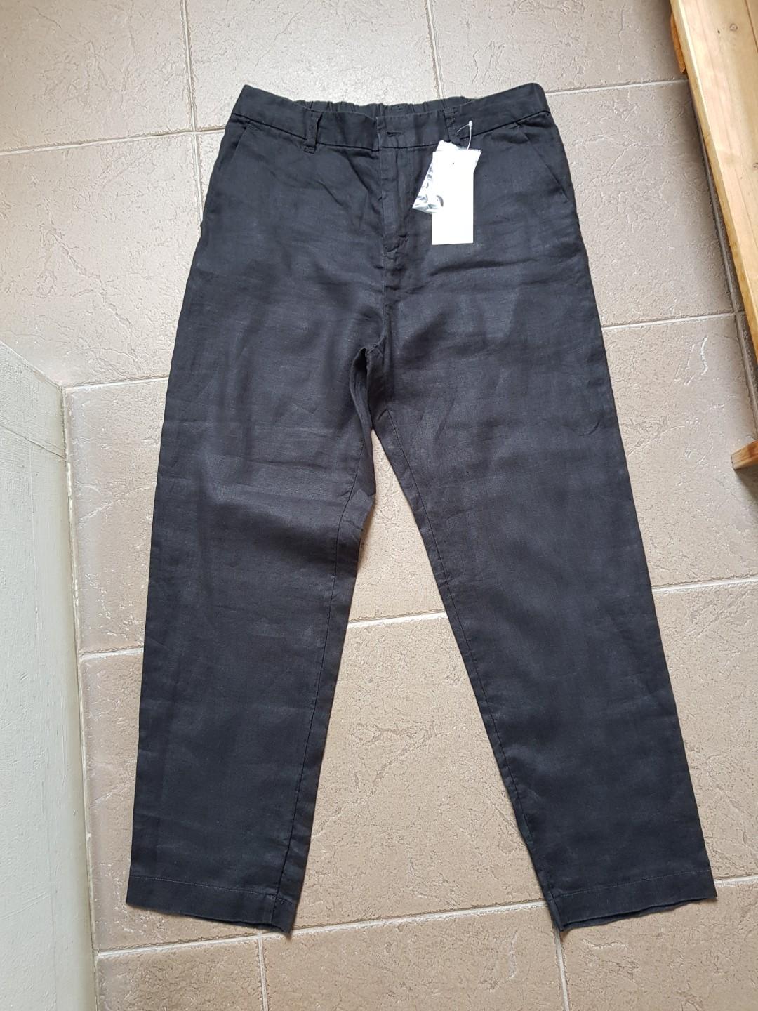 muji tapered jeans