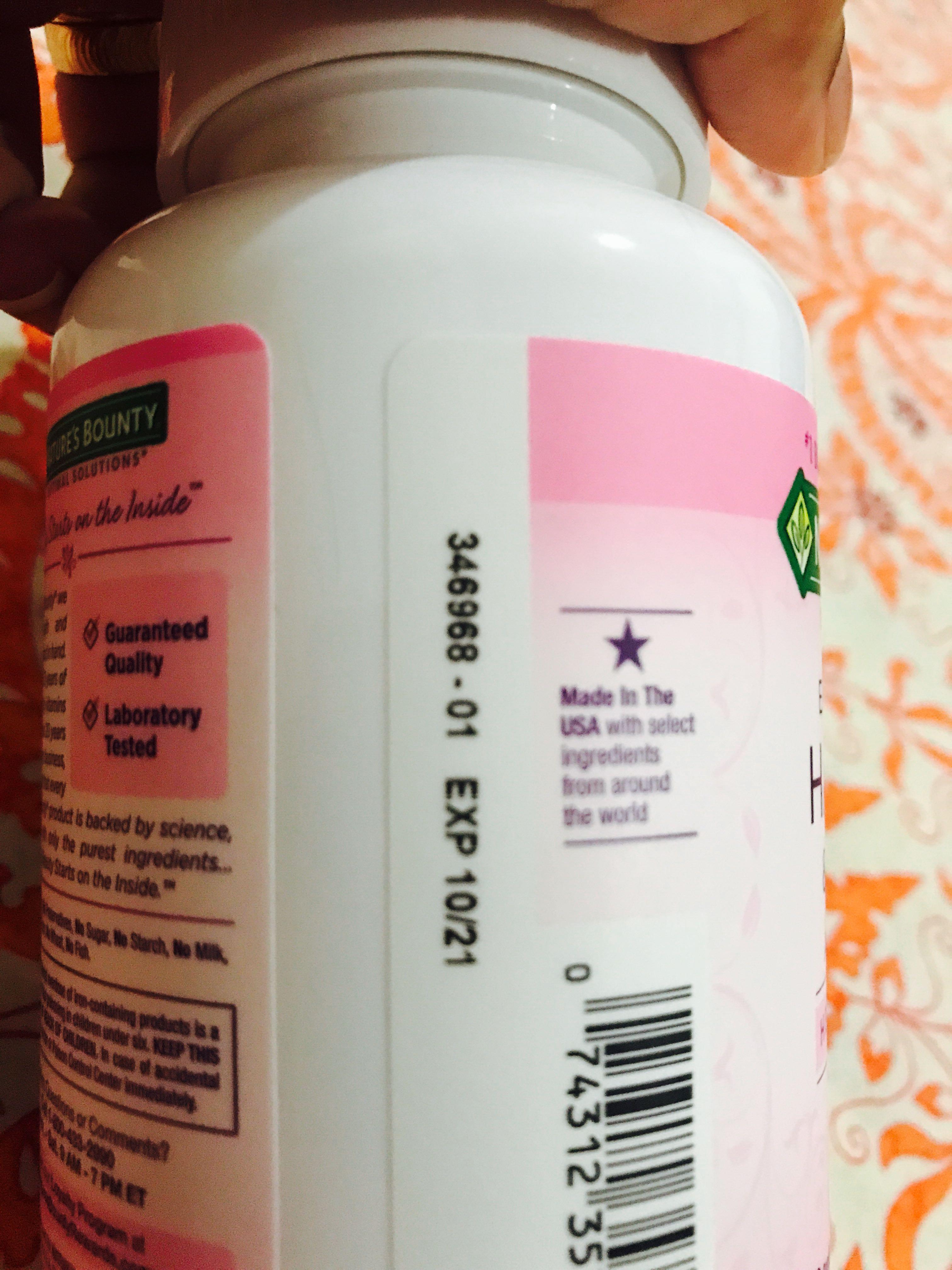 Natures Bounty Hair Skin And Nails On Carousell