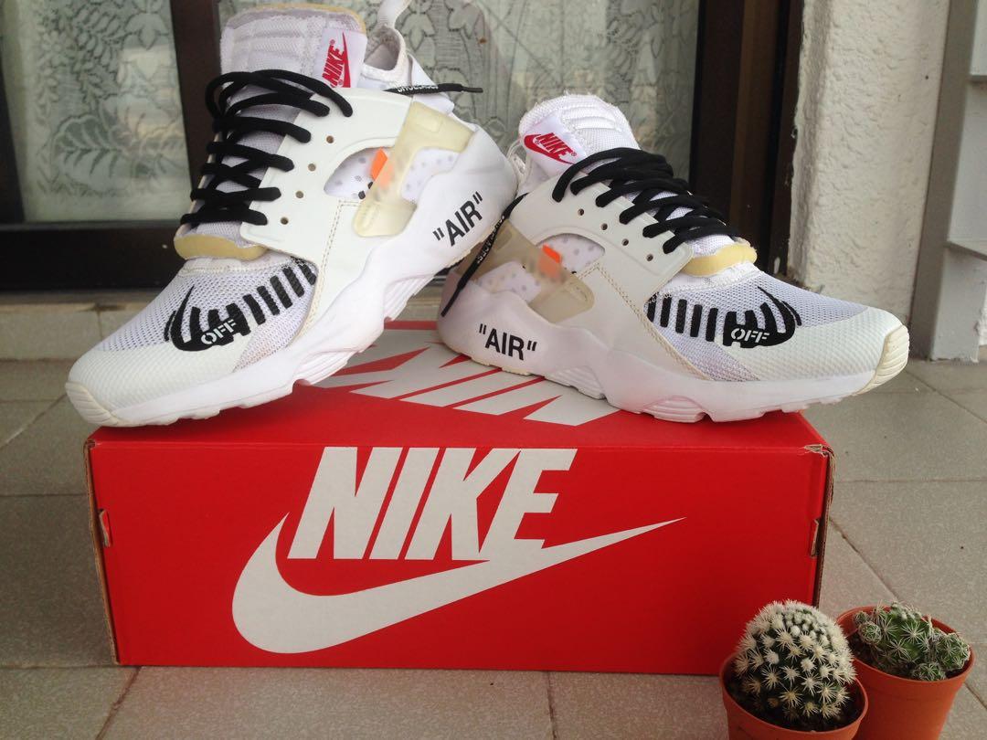 Huarache nike x off white clearance