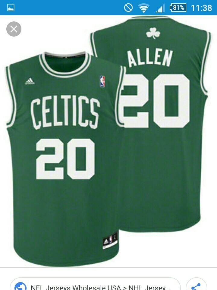 ray allen boston celtics jersey