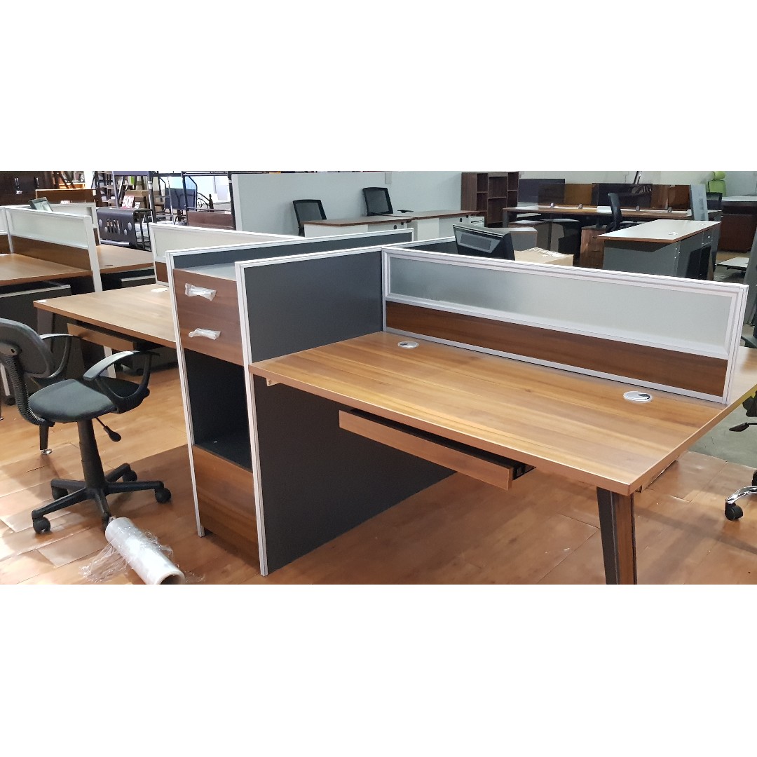 partition modular workstation divider, Furniture & Home Living, Office ...