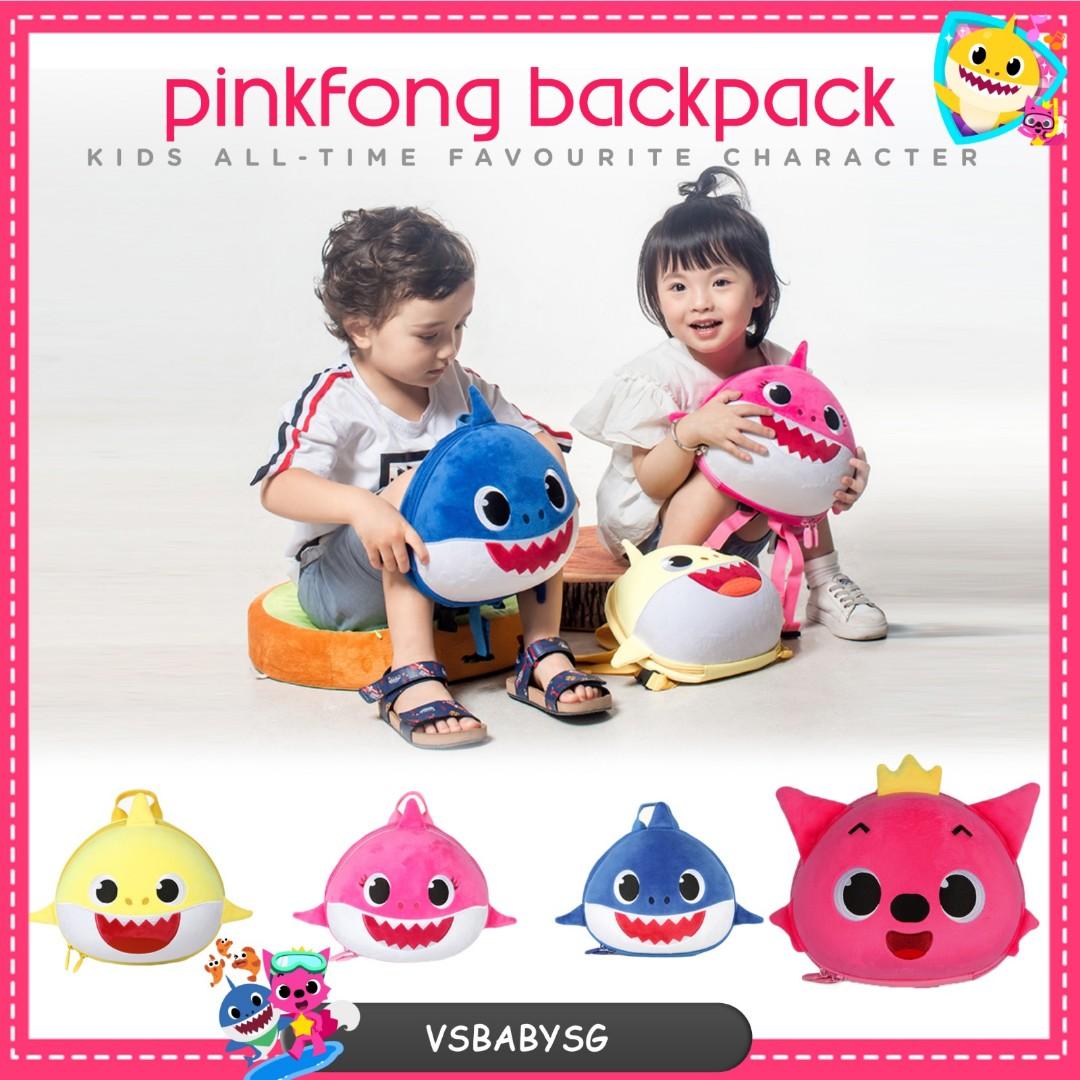 Pinkfong Toddler Kids Backpack Baby Shark Safety