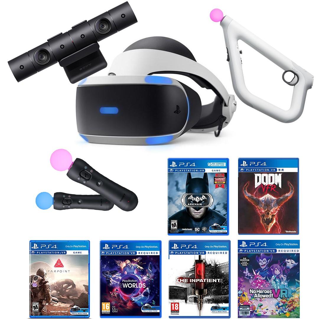 Playstation 4 Psvr Ps Vr Version 2 With Many Things Video Gaming Video Games Playstation On Carousell