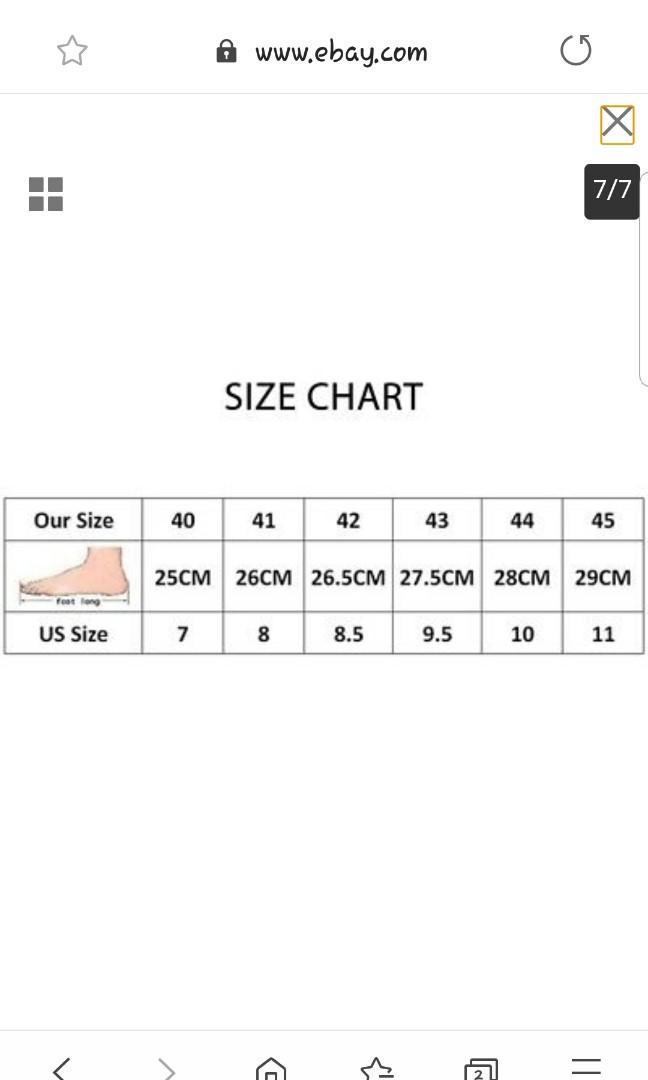 Probiker Size Chart