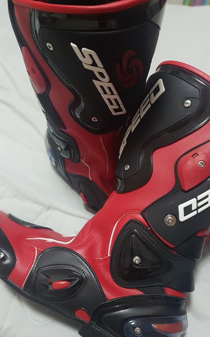 Pro Biker Speed Bikers Racing Boots Motorbikes Motorbike Apparel