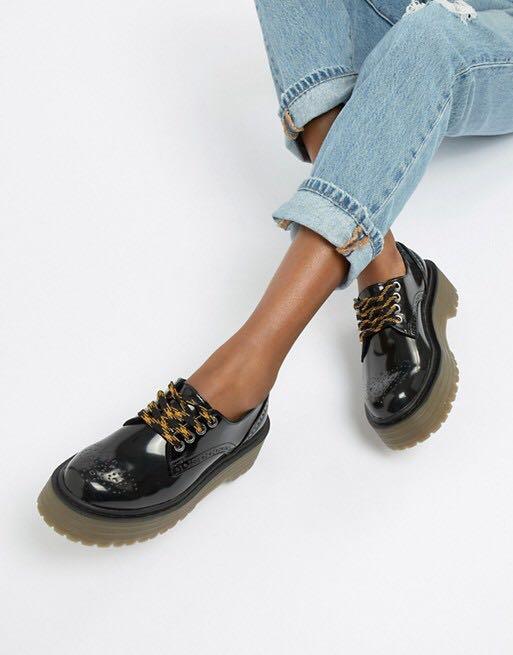 pull and bear oxford shoes