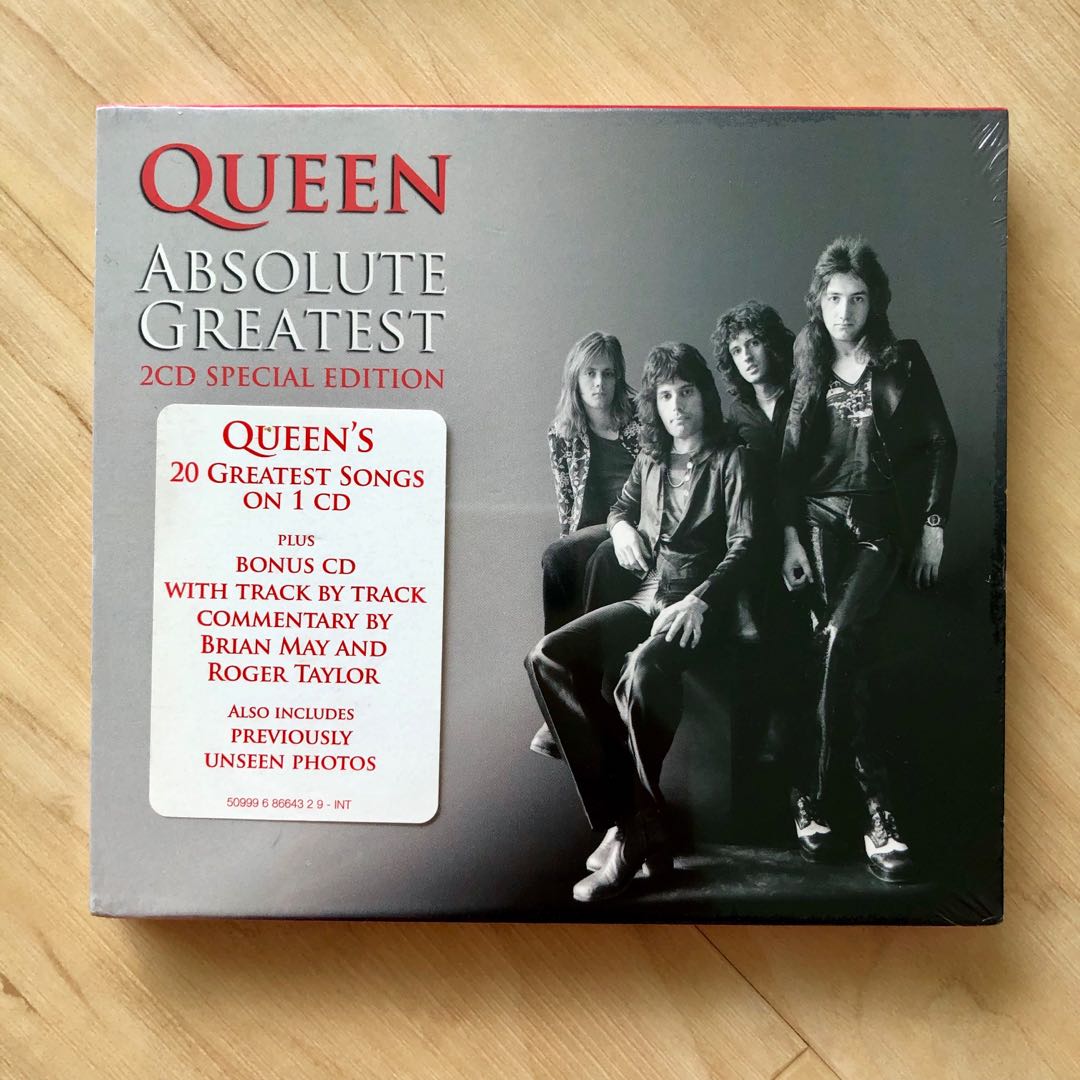 QUEEN Absolute Greatest 2CD Special Edition, Hobbies & Toys, Music