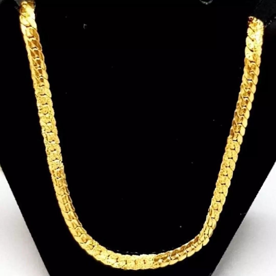 Rantai Leher Emas 916 Luxury Accessories On Carousell