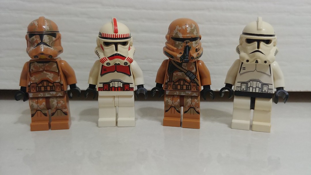 rare vintage lego star wars clone sand troopers Hobbies Toys