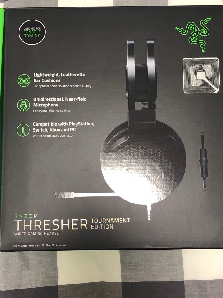 RAZER THRESHER TE Audio Headphones Headsets on Carousell