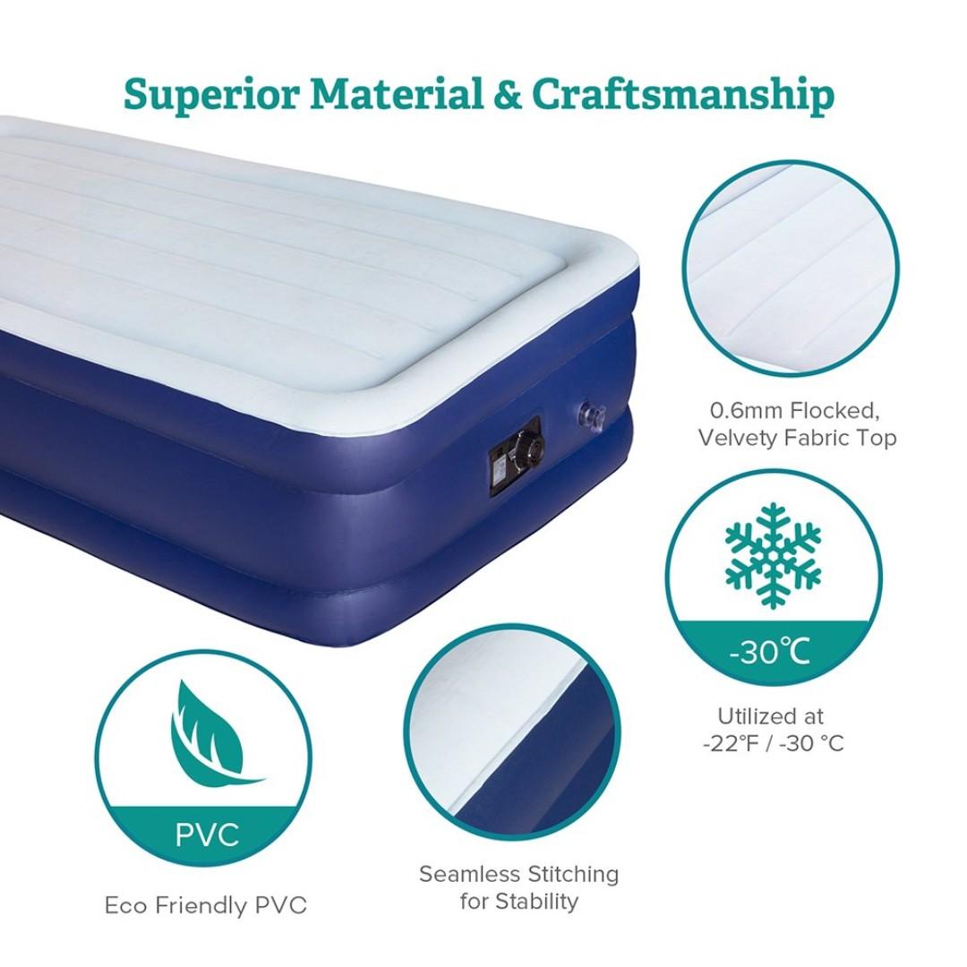 Sable single on sale size air bed
