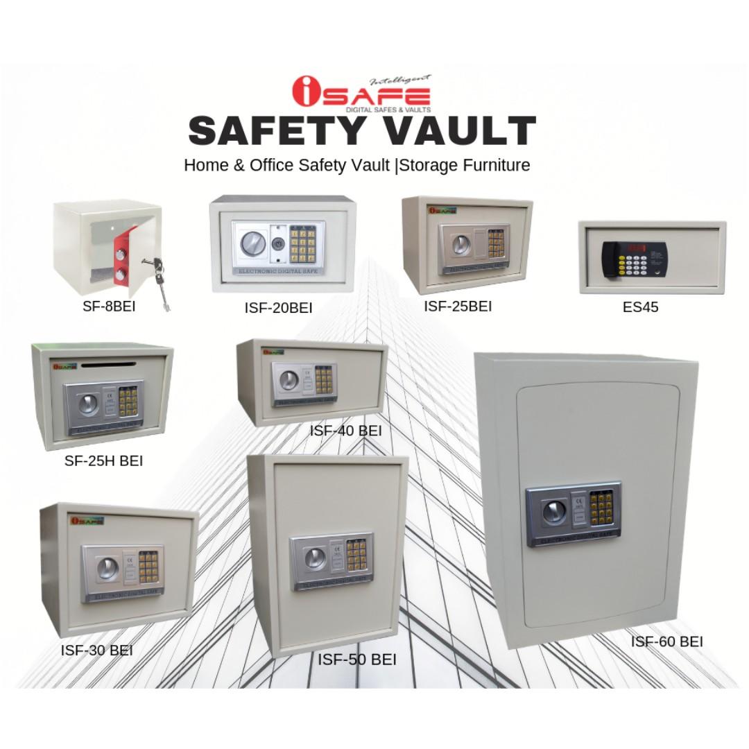 Safety Vault, Fireproof Vault, Digital Safe Hotel Safe Vault, Home