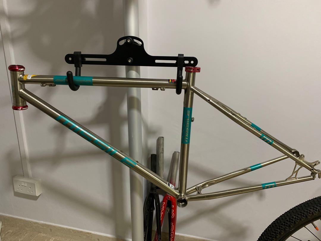 Selling Very Good Condition Reynold Steel Frame 17.5 built for 26 27.5er Sports Equipment Bicycles Parts Bicycles on Carousell