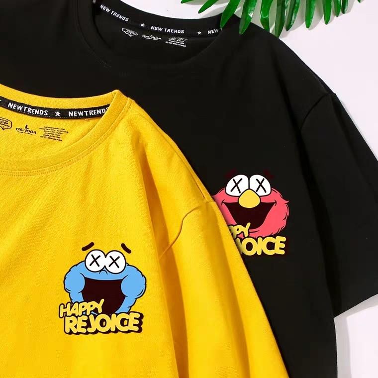 Unisex Sesame Street Kaws Tshirt Women S Fashion Clothes Tops