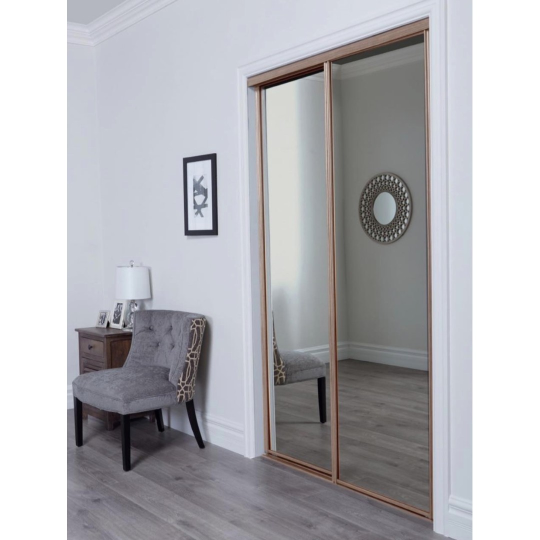 Sliding Wardrobe Closet Door In Mirror Or Panel Construction Industrial Construction Building Materials On Carousell