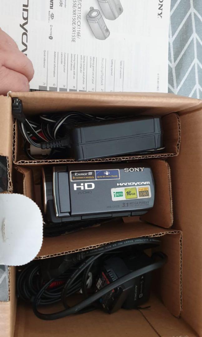 Sony Handycam HDR CX150e, Photography, Video Cameras on Carousell