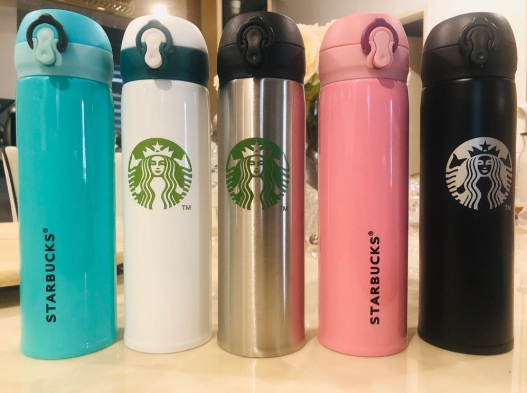 Starbucks Malaysia - Starbucks Stainless Steel Thermos available in 2  colors (black & white) and 2 sizes (12oz & 16oz). Going at RM112 for 12oz  and RM128 for 16oz. Get yourself one