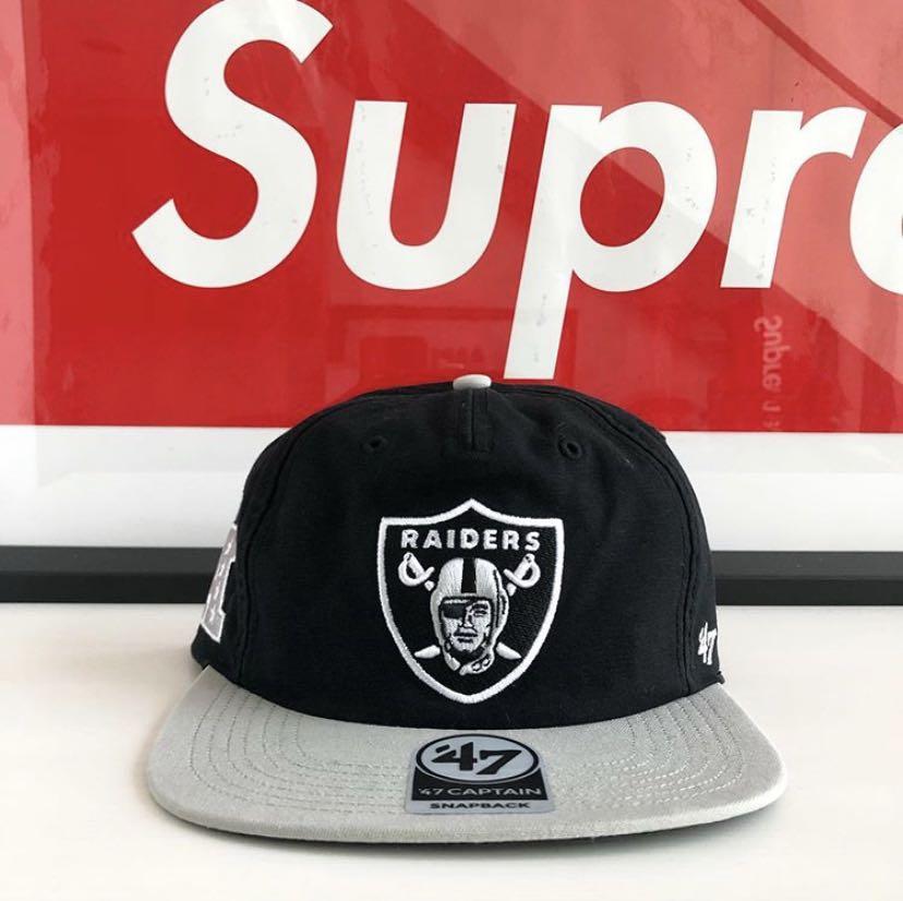 Supreme x Raiders NFL SnapBack, Men's Fashion, Watches