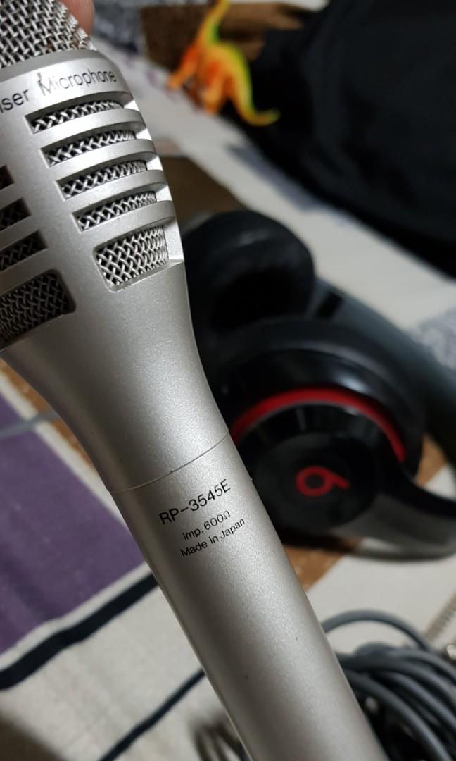 technics electret cardioid condenser microphone (Category: Microphones) located in Paranaque City. Submitted by gheetahryztah (Listing ID 250667754, Image 3). Description: in good working condition cardioid condenser no need for phantom power 2x AA batteries nly included made in japan firm price.