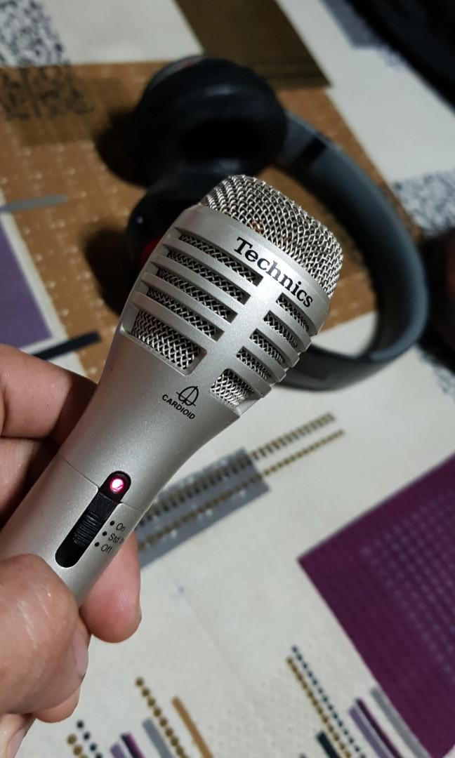 technics electret cardioid condenser microphone (Category: Microphones) located in Paranaque City. Submitted by gheetahryztah (Listing ID 250667754, Image 2). Description: in good working condition cardioid condenser no need for phantom power 2x AA batteries nly included made in japan firm price.