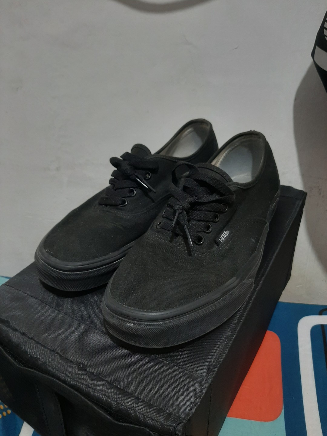 Vans new era black sneakers, Men's 