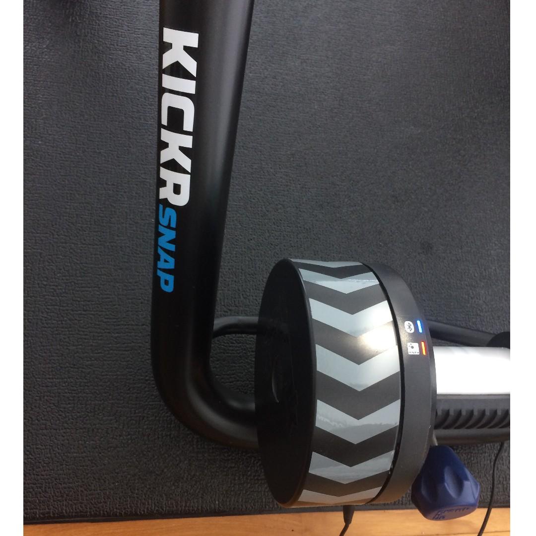 Wahoo Kickr Snap Gen2 Indoor Bike Trainer W Mat Bicycles Pmds
