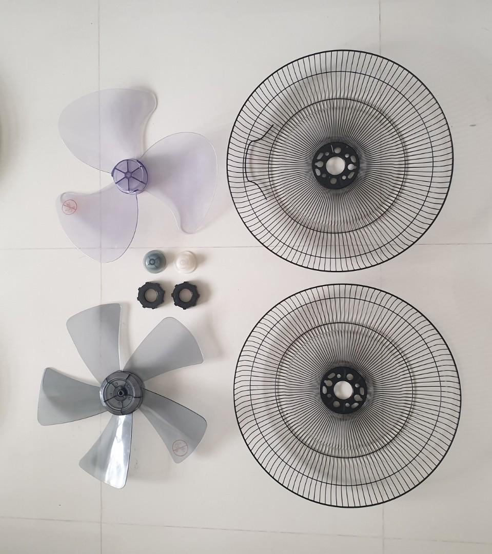 Spare Parts for Sona Wall Fans (Model SFWW1536), Furniture & Home