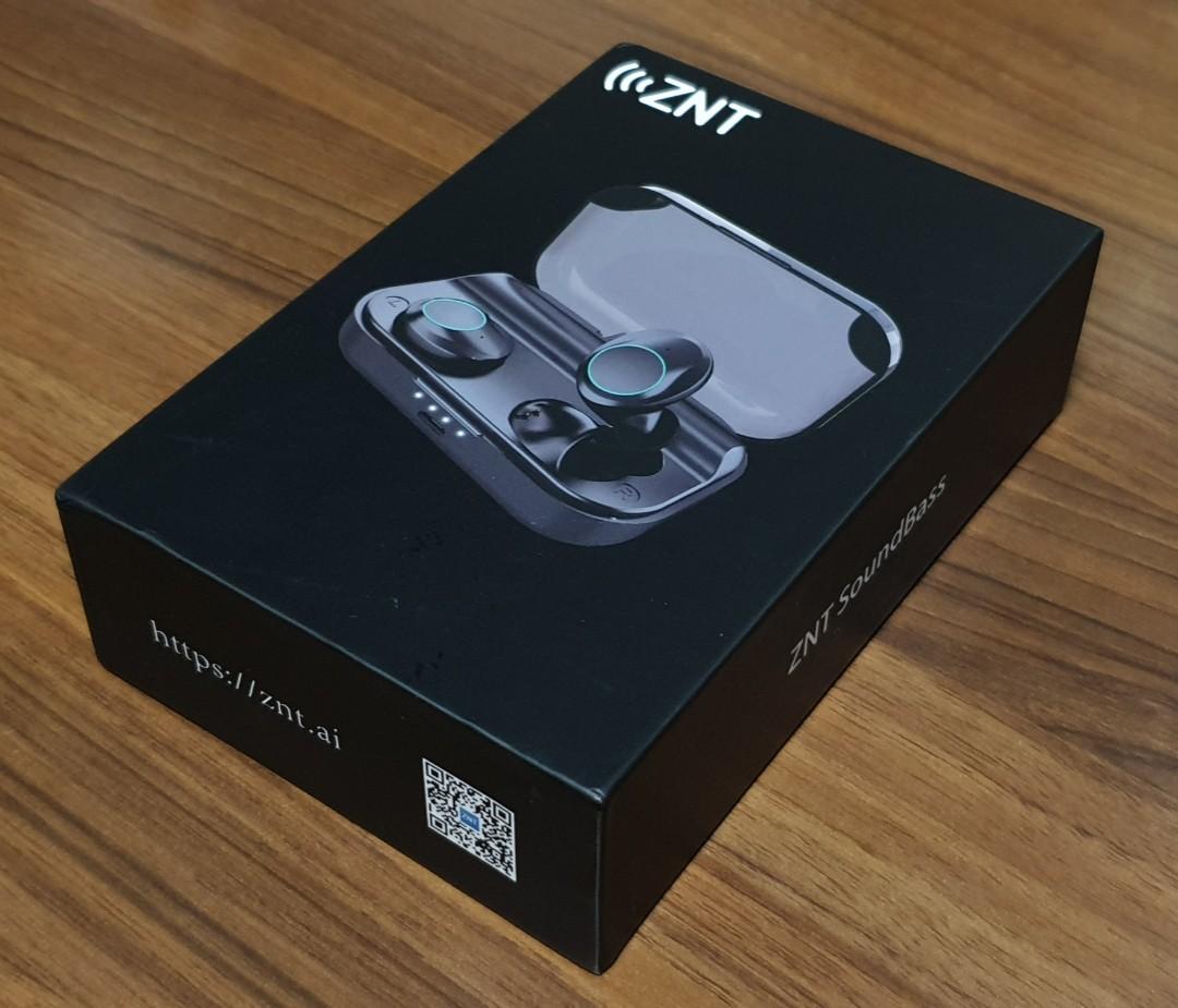 ZNT SoundBass True Wireless Earbuds Bluetooth 5.0 IPX7