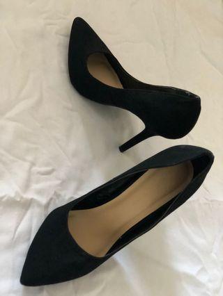 Black heels