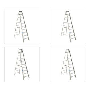 FSL Fiberglass A type Single Side Step Ladder