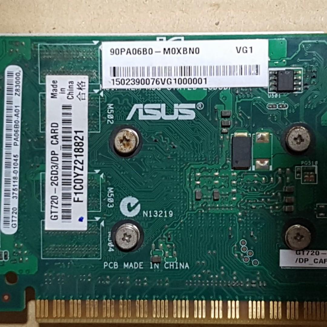 GT720 2GD3 DP CARD 2GB PCI E HDMI